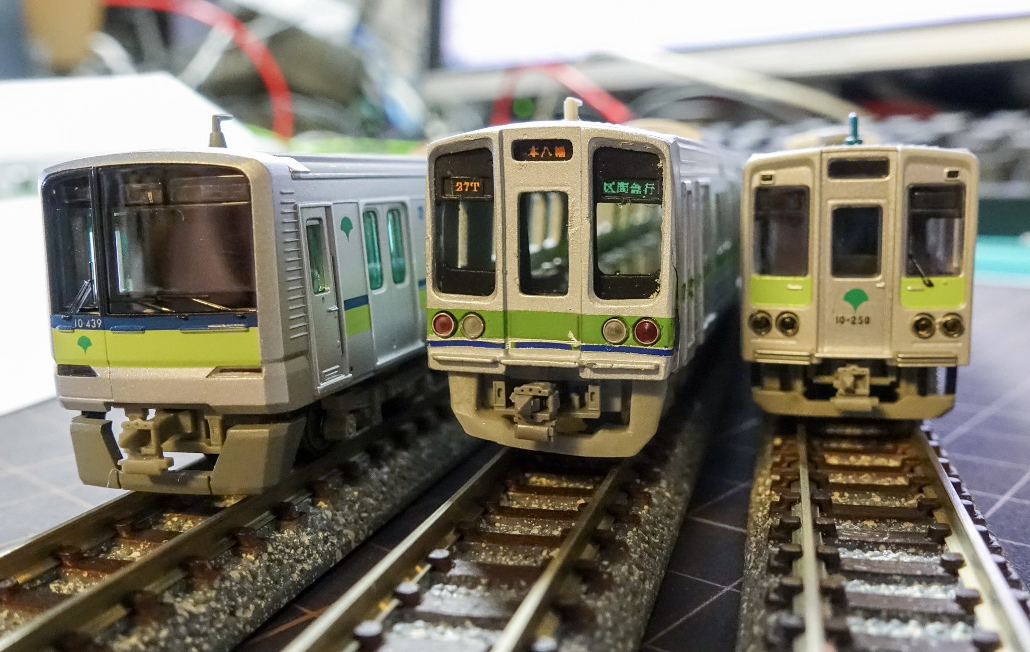 都営新宿線10-000形8次車 作成中！｜がくの鉄道模型工作